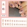 Moda Europa e Estados Unidos comércio exterior unhas postiças primavera e verão novas garotas quentes usam armadura Leopard Flash fatias de unha doces e legais atacado