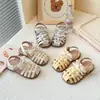 Sandalias para Niña Verano Nuevo Estilo Sandalias Infantiles Tejidas Encaje Moño Estilo Fresco Sandalias para Bebés Niñas