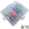 Transfronterizo 10 Piezas de Señuelo Cebo Duro 10cm/9g Señuelo Minnow con Bolas Ruidosas Cebo Falso Flotante Señuelo de Plástico Duro Señuelo