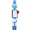 Serie de Cuidado Médico Bolígrafo de Cuentas Accesorios DIY Cuentas Sueltas Cuentas de Enfoque Caricatura PVC Pegamento Suave