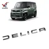 Adecuado para Mitsubishi 25 Delica Mini Rejilla del Parachoques Delantero Letra Parche Adhesivo para Coche Suministros Automotrices