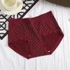 Rojo Angola Nuevo 10A Ropa Interior Antibacteriana de Cintura Media para Mujer para Año Nuevo, Boda y Año del Zodiaco Bragas Cómodas