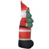 Decoración Inflable de Santa Claus Transfronterizo de 6 pies Árbol de Navidad Arreglo para Exteriores Modelo de Aire Navideño Modelo Inflable