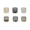 Bolsa de 6 puntos con hebilla accesorios de herrajes para equipaje hebilla de gancho ancho interior 1.9cm hebilla de cuatro posiciones mochila con hebilla de ajuste de longitud