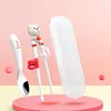 Palillos para niños transfronterizos al por mayor palillos de silicona para aprender palillos auxiliares uno o dos palillos ortopédicos palillos de entrenamiento para bebés de 2 a 4 años