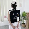 Bolso de Hombro Simple y Elegante de Gran Capacidad Nuevo Bolso de Lona Multifuncional de Tres Usos Bolso Cruzado de Lona para Estudiantes de Clase Moderno