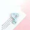 Cierre de Resorte a Presión con Forma de Corazón de Colores Conector DIY Llavero Creativo Accesorios para Joyería Hecha a Mano Venta al por Mayor en Stock