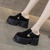 Sapatos Femininos Inspirados em Design Estilo Birkenstock, Nova Coleção Primavera 2026, Chinelos Fechados, Sapatos Casuais Versáteis de Bico Quadrado Retrô de Nicho