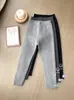 Pantalones Largos de Algodón Puro Estilo Coreano Otoño/Invierno Nuevos para Niños Pantalones de Estudiante Integrados de Cachemir de Oveja Más Terciopelo Leggings Casuales para Niñas