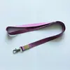Comércio exterior transfronteiriço 16MM de largura linhas finas coloridas imitação de nylon ID crachá de trabalho cordão para pendurar conjunto de cartões corda para pendurar atacado