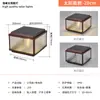 Luz Solar LED Impermeable Casual para Exteriores Lámpara de Paisaje Moderna para Patio de Villa Pilar de Puerta de Jardín Valla Luz de Cuatro Colores