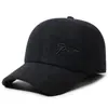 Estilo Nuevo de Invierno para Hombres de Mediana Edad y Mayores, con Forro de Terciopelo Grueso, Resistente al Frío, Gorra de Béisbol, Protección para los Oídos al Aire Libre, Gorra Cálida de Pico de Pato, Gorro de Algodón a Prueba de Viento