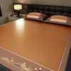 Juego de Cama de Tres Piezas de Esterilla de Ratán Indonesio Nuevo 2026