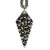 Colgante Original de Chiba "Escamas Inversas" Colgante de Piezas Lin Vintage de Plata Tailandesa Colgante Hecho a Mano de Plata Tailandesa Joyería para Hombres