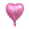 Globo de aluminio metálico de 18 pulgadas con forma de corazón para confesar tu amor, ideal para cumpleaños, bodas, fiestas y celebraciones.