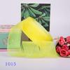 Fabricante Punto 4cm Ancho Gasa de Nieve con Lazo Cinta Transparente Decoración para Pastel Regalo Gancho Sombrero DIY Hecho a Mano