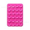 Fábrica en stock al por mayor 24 ventosa de silicona negra ventosa simple antideslizante funda para teléfono móvil portátil extraíble