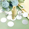 Pegatinas de Espejo Acrílico Redondas para Manualidades DIY Autoadhesivas Pegatinas de Espejo Decorativas 100 Piezas 2/3/4cm Espejos Suaves