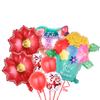 Dia das Mães mama Tema de Feriado Decoração Balão Dia das Mães Espanhol Troféu Jardim de Flores Avental Conjunto de Balões