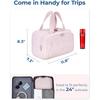 Bolsa de cosméticos de viaje de gran capacidad, ligera y de moda, muy vendida transfronteriza, bolsa de artículos de tocador portátil, bolsa de almacenamiento portátil