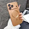 Adecuado para carcasa de teléfono magnética Apple 18 Pro, película para lente iPhone 17 con tacto suave mate, carcasa suave de TPU anticaídas de cobertura total