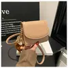 Bolso de Silla de Color Sólido de Moda para Mujer 2026 Nuevo Verano Tendencia Casual Elegante de un Solo Hombro Cruzado Pequeño Cuadrado