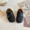 Zapatos de Cuero para Niñas 2026 Primavera y Otoño Estilo Nuevo Zapatos Individuales para Niñas Zapatos de Princesa Estilo Británico Zapatos para Bebé Transpirables de Suela Blanda