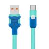Cable de datos de carga súper rápida 6A de Blue classmate para teléfono móvil Apple 14 Android Huawei, línea de carga TYPE-C 100W