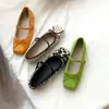 Zapatos Mary Jane de una sola tira con estampado de leopardo retro First Encounter Season para mujer 2026 Primavera y Otoño Zapatos de vestir a juego con lazo