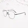 Armações de Óculos Versáteis e Modernas Unissex, Óculos Sem Grau, Armações de Óculos Semi-Titânio, Óculos de Aro Largo com Lentes de Grau, Atacado