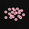 Anel Espaçador Redondo de Silicone Anti-Fricção Anel Antiderrapante Acessórios para Joias DIY Contas Espaçadoras para Pulseira Almofada