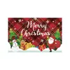 Navidad Año Nuevo Pareados Tela de Fondo Ancho de Puerta Cubierta de Puerta Bandera de Jardín Decoración Exclusiva de Comercio Exterior de Amazon Arreglo