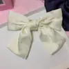 Pinza para el pelo de gasa súper de hada con lazo grande para la parte trasera de la cabeza accesorios para el cabello fresco dulce floral clip de resorte tocado