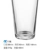 Taza de Vela Transparente Taza Vacía Vidrio Espesado Taza de Vela Aromática Sala de Estar Portavelas Transparente Taza de Vidrio para Velas En Stock