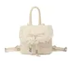 2026 Nuevo Lindo de Lunares con Lazo y Encaje Estilo Girly de Moda Mochila Pequeña Bolso Cruzado