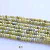 Cuentas pequeñas de Aobao de jade verde afgano natural de 2x4 mm, accesorios para pulseras de cristal hechas a mano