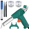 Set de Soldador Eléctrico de 60W para Comercio Exterior, Pistola de Soldar Automática, Tipo de Calentamiento Interno y Externo, Multivoltaje Disponible en Stock