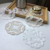Almofada de renda de renda de malha almofada de mesa almofada de sofá acessórios cortina Foto renda de comércio exterior têxtil para casa jogo americano