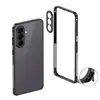 Exclusivo transfronterizo para Samsung A57, Anillo de lente de marco con hebilla de caballito de mar, Funda de metal para teléfono A57 con sensación de teléfono desnudo