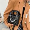 Bolsa de luxo leve de nicho francês feminina 2025 nova cor sólida bolsa de ombro crossbody de alta qualidade bolsa estilosa portátil daffy