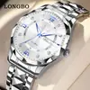 Longbo Lujo Ligero, Elegante, Versátil, Moderno para Hombre Tendencia Negocios Clásico Tk Transfronterizo Más Vendido Resistente al Agua Reloj 83715