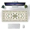 Mouse Pad, Ampliado e Espessado com Borda Reforçada, Tamanho Grande para Uso no Escritório, Mousepad de Alta Qualidade para Meninas, Protetor de Mesa Resistente a Manchas