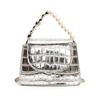 Bolso Cuadrado Pequeño de Moda Bolso de Cuero Duro para Mujer 2025 Otoño Nuevo Mini Bolso Cuadrado Versátil Bolso Bandolera de Hombro