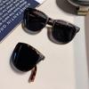 Nuevas gafas de sol plegables para mujer de alta calidad para miopía, celebridad de internet, estilo coreano, personalizadas, retro, para cara grande, adelgazantes, gafas de sol polarizadas para hombre