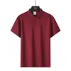 Camisa Polo Casual Deportiva de Verano Manga Corta para Hombre Camiseta de Solapa Camisa Polo Marca de Moda para Hombre Coreana Business Casual
