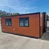 Caja Plegable Expandible Tipo Caja Seis Seis Seis cm Tres en Uno Doble Ala con Dos Habitaciones y un Salón con Baño para Zonas Turísticas y Alojamientos