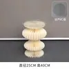 Colunas Romanas Adereços de Casamento Coluna de Mesa de Sobremesas Dobrável Enfeites Dobráveis Coluna de Papel Cilindro de Criptografia Mesa de Exibição de Flores para Casamento