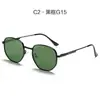 Nuevas Gafas de Sol Polarizadas del Sudeste Asiático, Gafas de Sol de Alta Gama para Hombre y Mujer, Patillas de Resorte de Alta Calidad, Acero Inoxidable