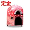 Horno de pizza de gas italiano leña madera frutal horno de pizza Nassari piedra volcánica horno de lava 90 segundos fuera del horno