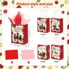 Bs083 Comercio Exterior Jun Rose Caballo Carreras Campeón Trofeo Fiesta Navideña Recuerdo Regalo Portátil Bolsa de Papel Papel Decorativo